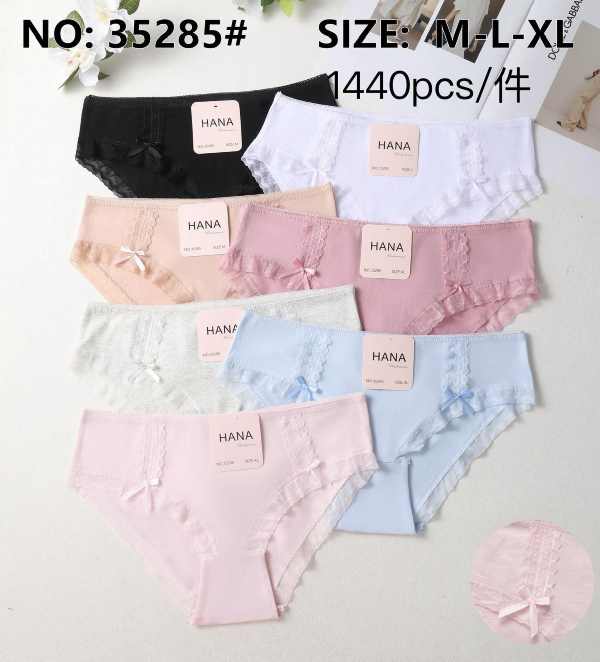 Majtki damskie Roz M-XL, Mix kolor Paczka 24 szt